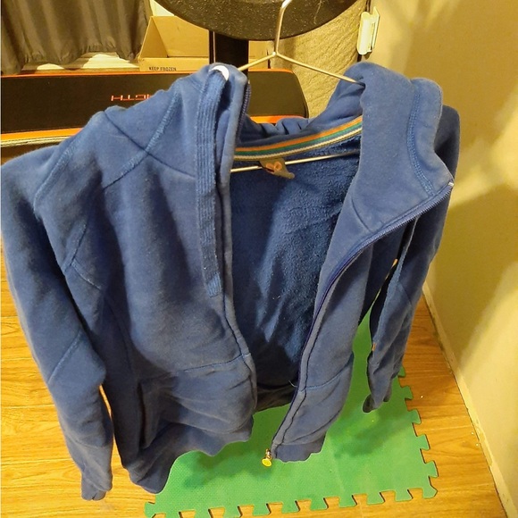 Blue TNA zip up hoodie - Picture 2 of 5